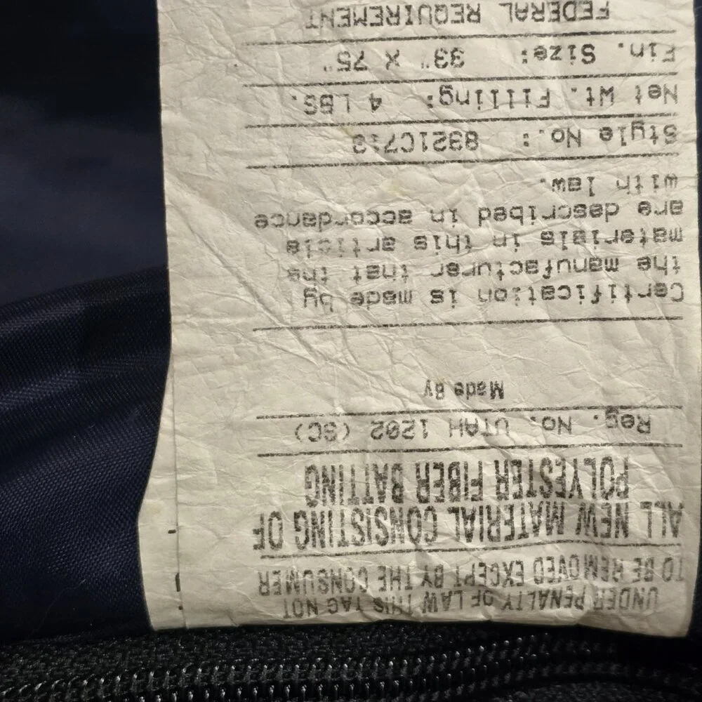 Coleman Brazos sleeping bag 20-30 degrees‎ navy blue roll up lined